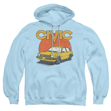 Load image into Gallery viewer, Honda Retro Civic Mens Hoodie Light Blue