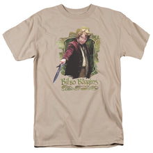 Load image into Gallery viewer, The Hobbit Bilbo Baggins Mens T Shirt Sand