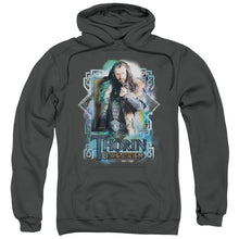 Load image into Gallery viewer, The Hobbit Thorin Oakenshield Mens Hoodie Charcoal