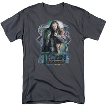 Load image into Gallery viewer, The Hobbit Thorin Oakenshield Mens T Shirt Charcoal