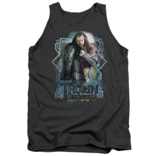 Load image into Gallery viewer, The Hobbit Thorin Oakenshield Mens Tank Top Shirt Charcoal