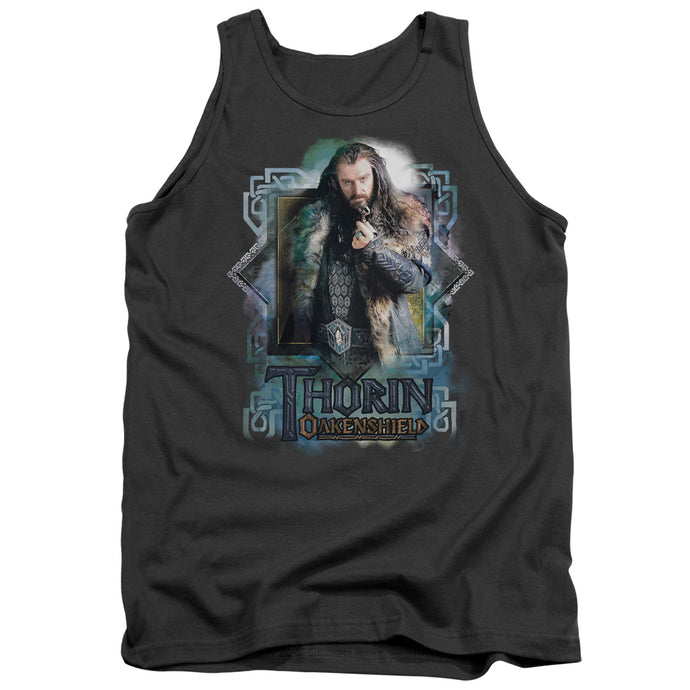 The Hobbit Thorin Oakenshield Mens Tank Top Shirt Charcoal