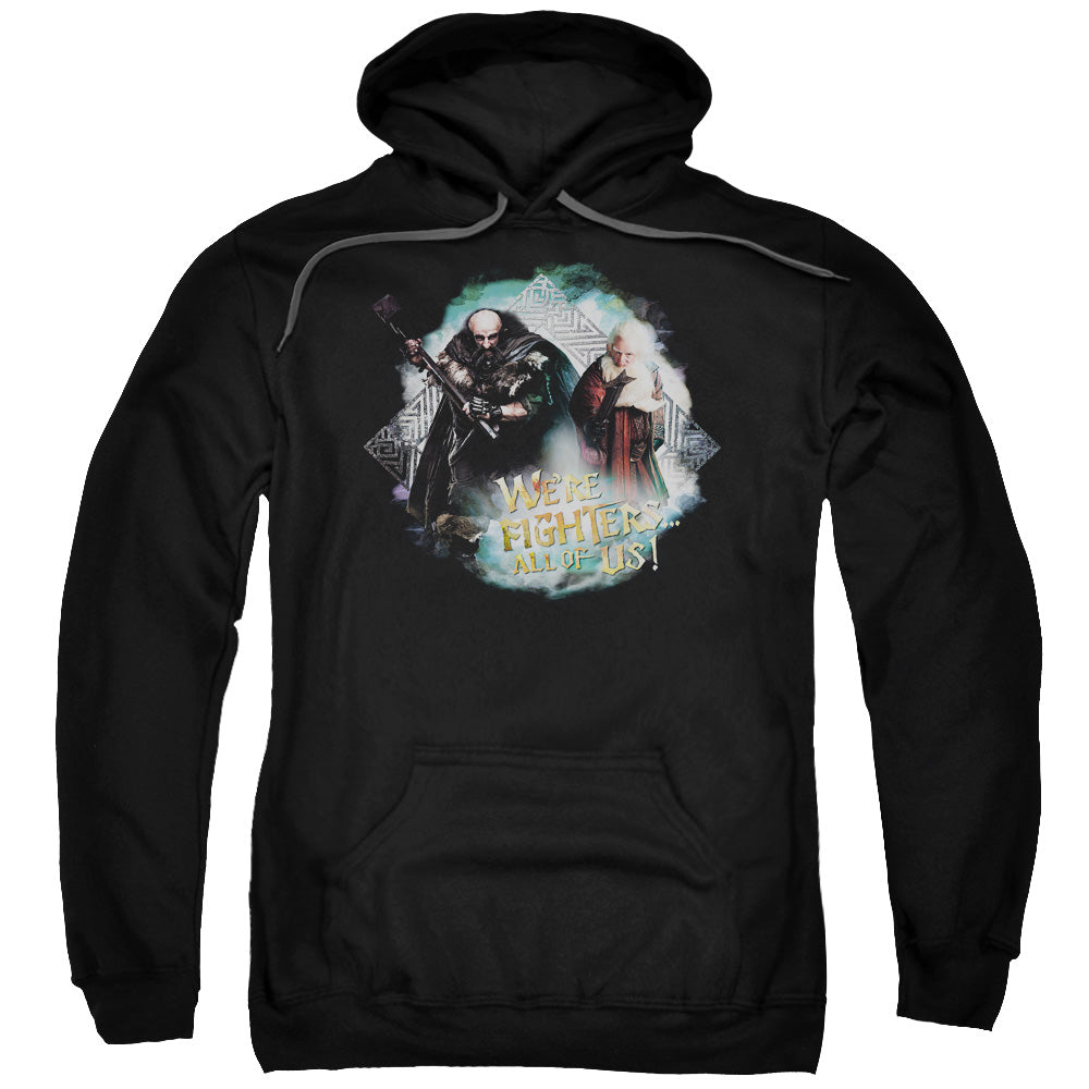 The Hobbit Were Fighters Mens Hoodie Black