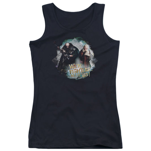 The Hobbit Were Fighters Womens Tank Top Shirt Black