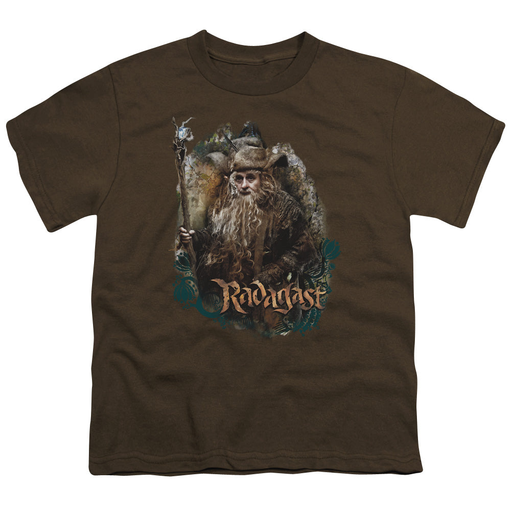 The Hobbit Radagast the Brown Kids Youth T Shirt Coffee