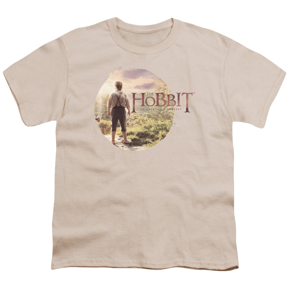 The Hobbit The Hobbit in Circle Kids Youth T Shirt Cream