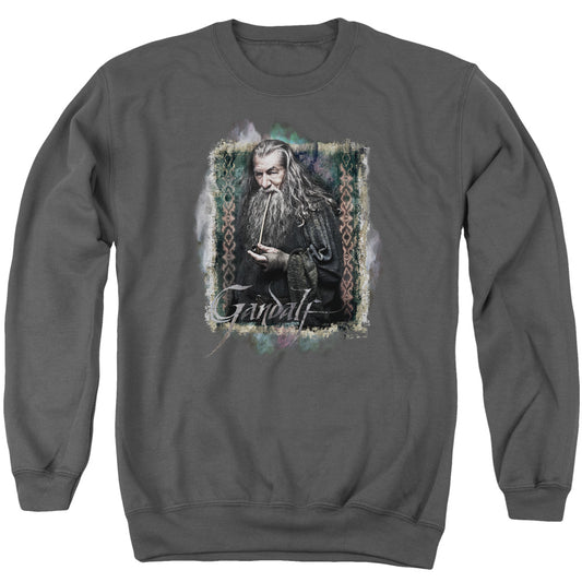 The Hobbit Gandalf Mens Crewneck Sweatshirt Charcoal