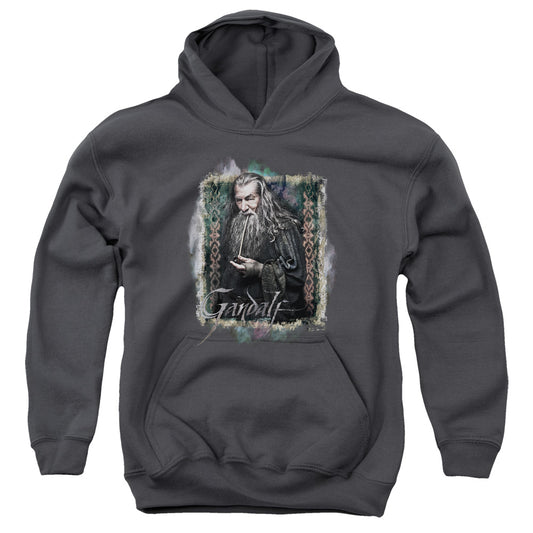 The Hobbit Gandalf Kids Youth Hoodie Charcoal