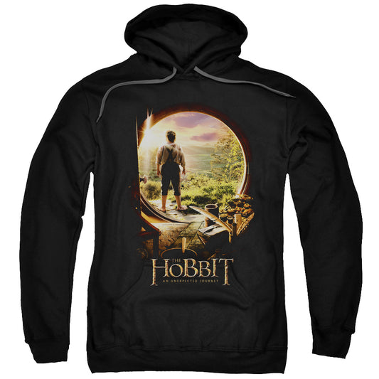 The Hobbit The Hobbit in Door Mens Hoodie Black