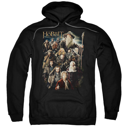 The Hobbit Somber Company Mens Hoodie Black