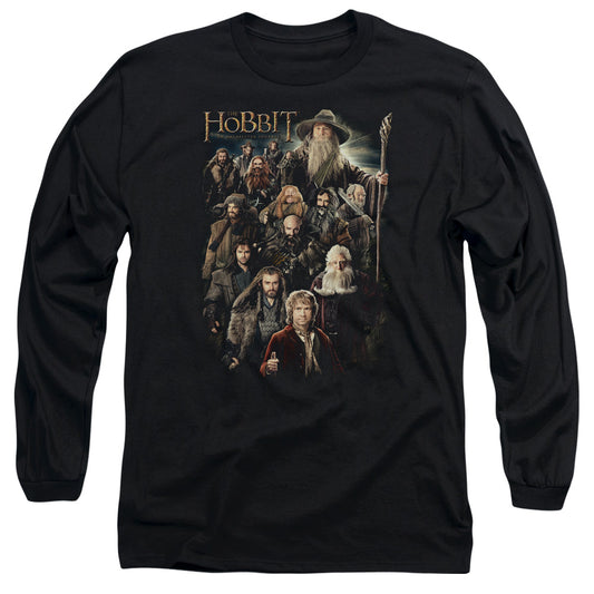 The Hobbit Somber Company Mens Long Sleeve Shirt Black