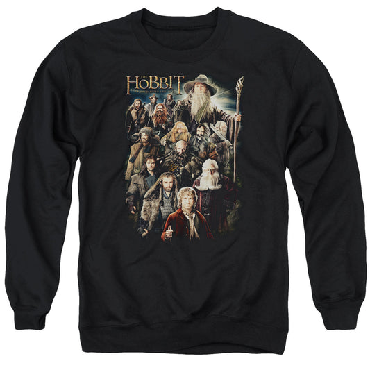 The Hobbit Somber Company Mens Crewneck Sweatshirt Black