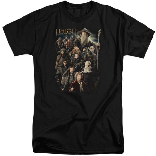 The Hobbit Somber Company Mens Tall T Shirt Black