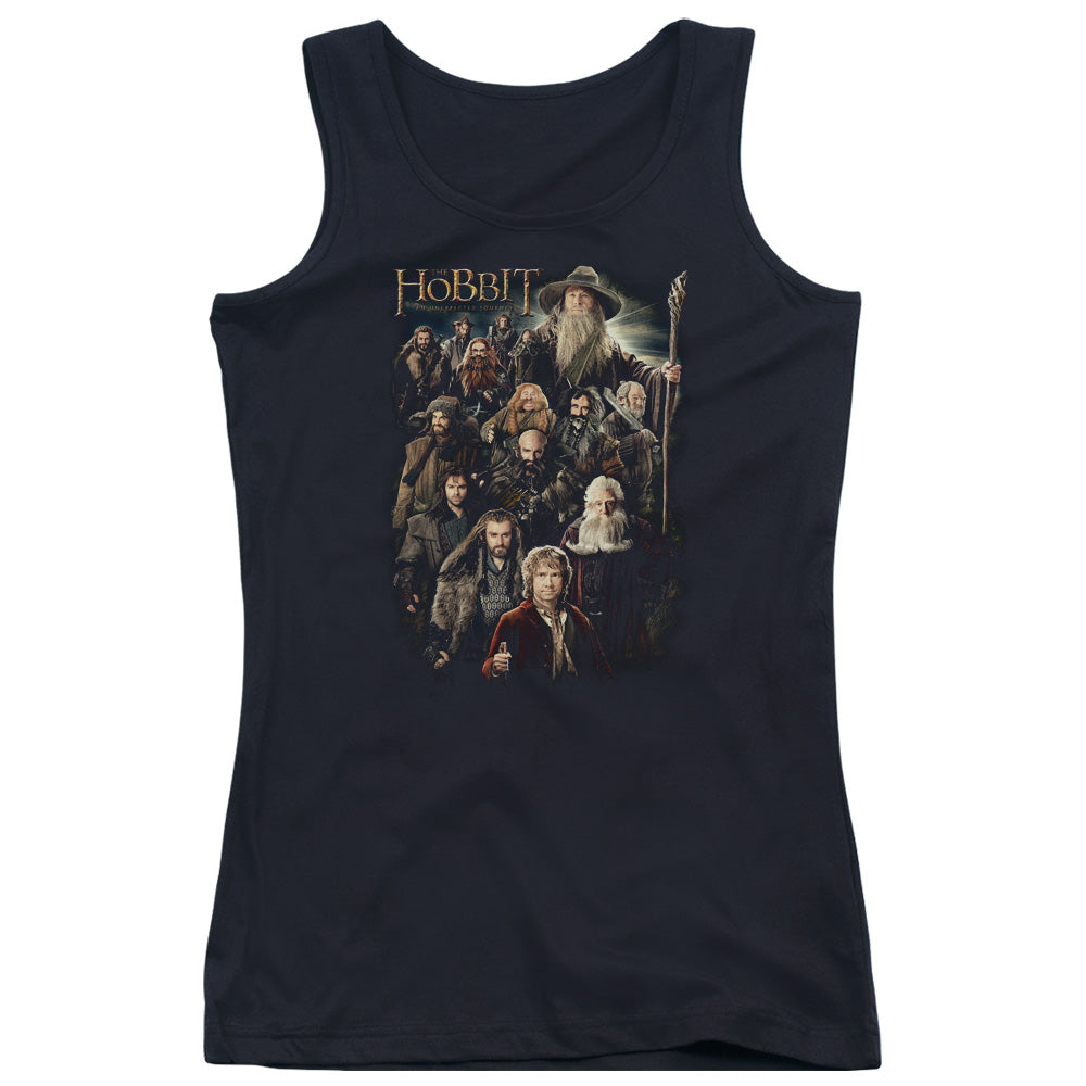 The Hobbit Somber Company Womens Tank Top Shirt Black