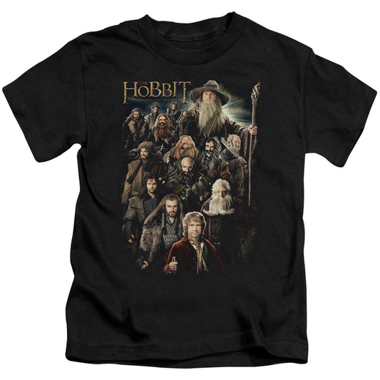 The Hobbit Somber Company Juvenile Kids Youth T Shirt Black