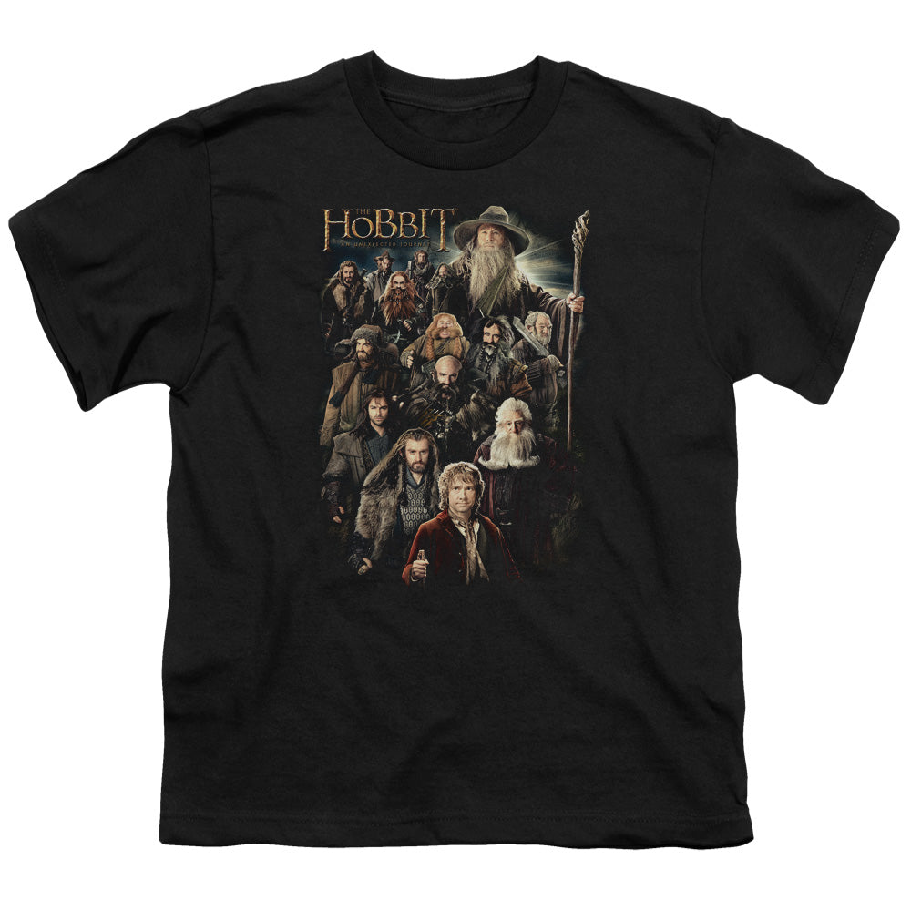 The Hobbit Somber Company Kids Youth T Shirt Black