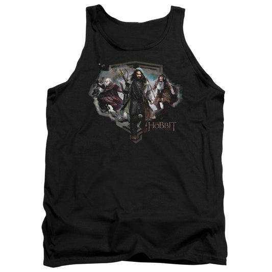 The Hobbit Three Dwarves Mens Tank Top Shirt Black