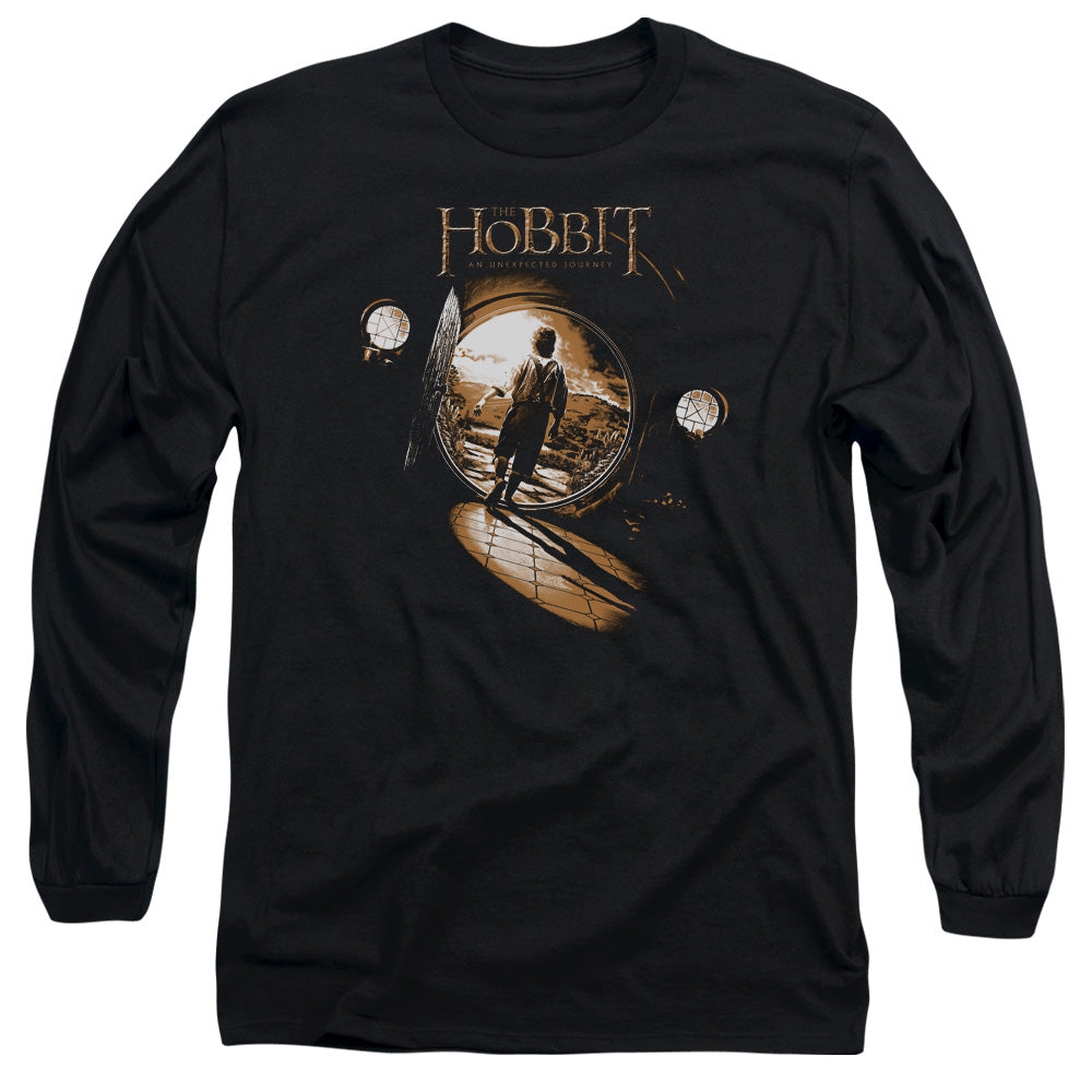 The Hobbit The Hobbit Hole Mens Long Sleeve Shirt Black
