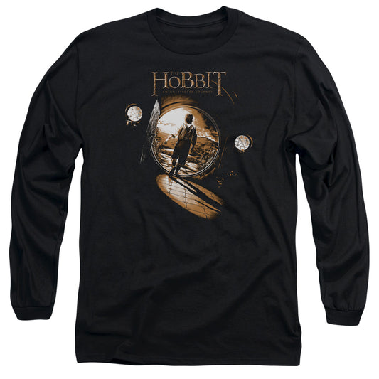 The Hobbit The Hobbit Hole Mens Long Sleeve Shirt Black
