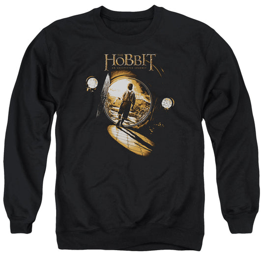 The Hobbit The Hobbit Hole Mens Crewneck Sweatshirt Black