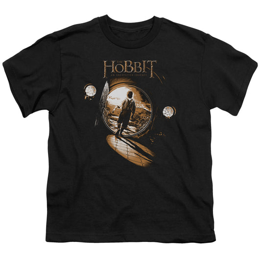 The Hobbit The Hobbit Hole Kids Youth T Shirt Black