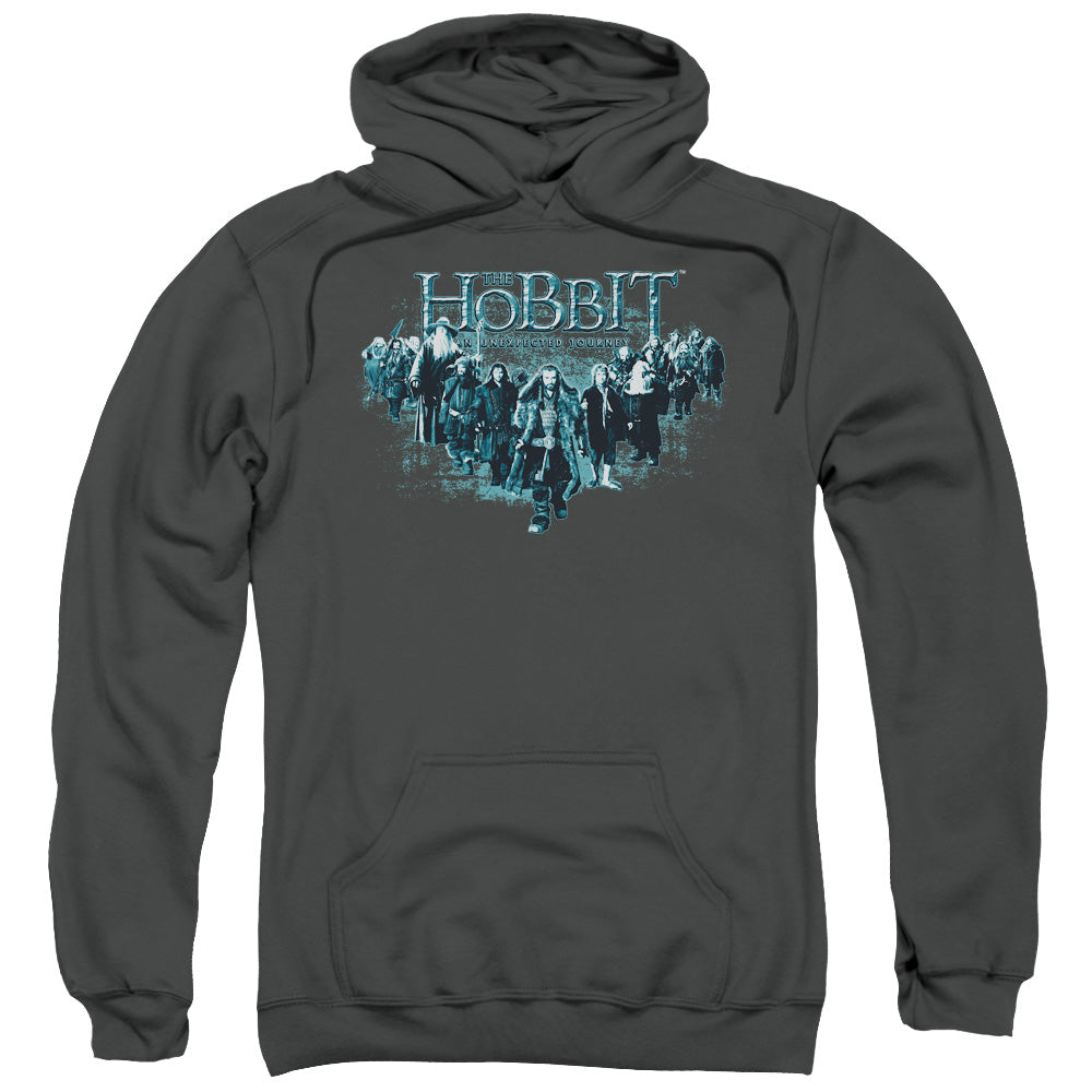 The Hobbit Thorin and Company Mens Hoodie Charcoal