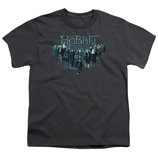 The Hobbit Thorin and Company Kids Youth T Shirt Charcoal