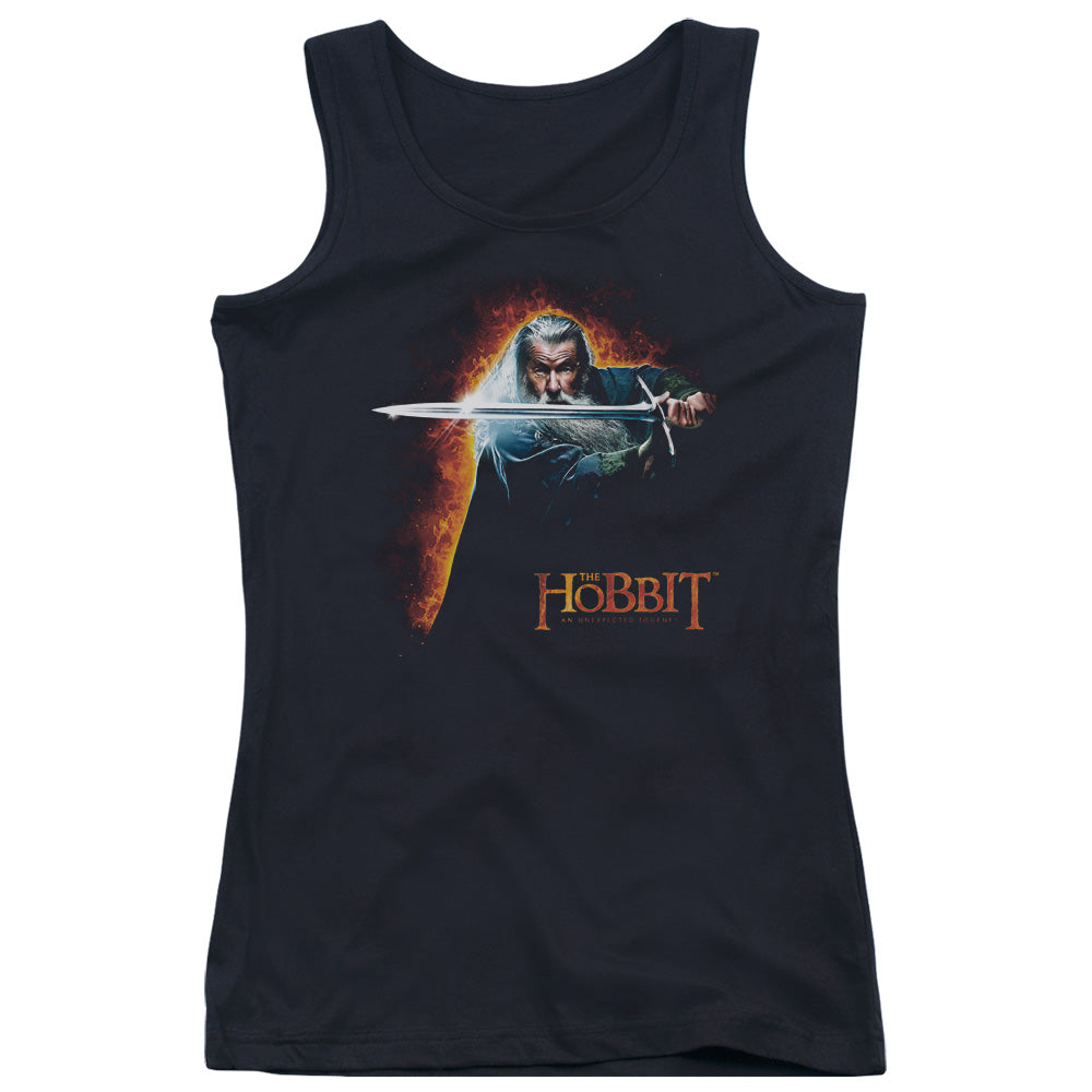 The Hobbit Secret Fire Womens Tank Top Shirt Black