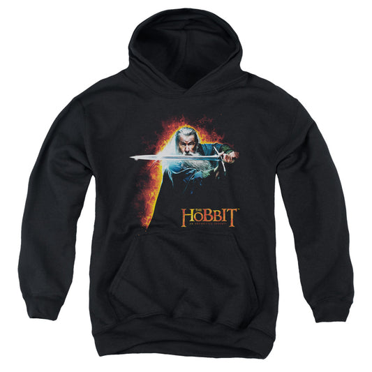 The Hobbit Secret Fire Kids Youth Hoodie Black