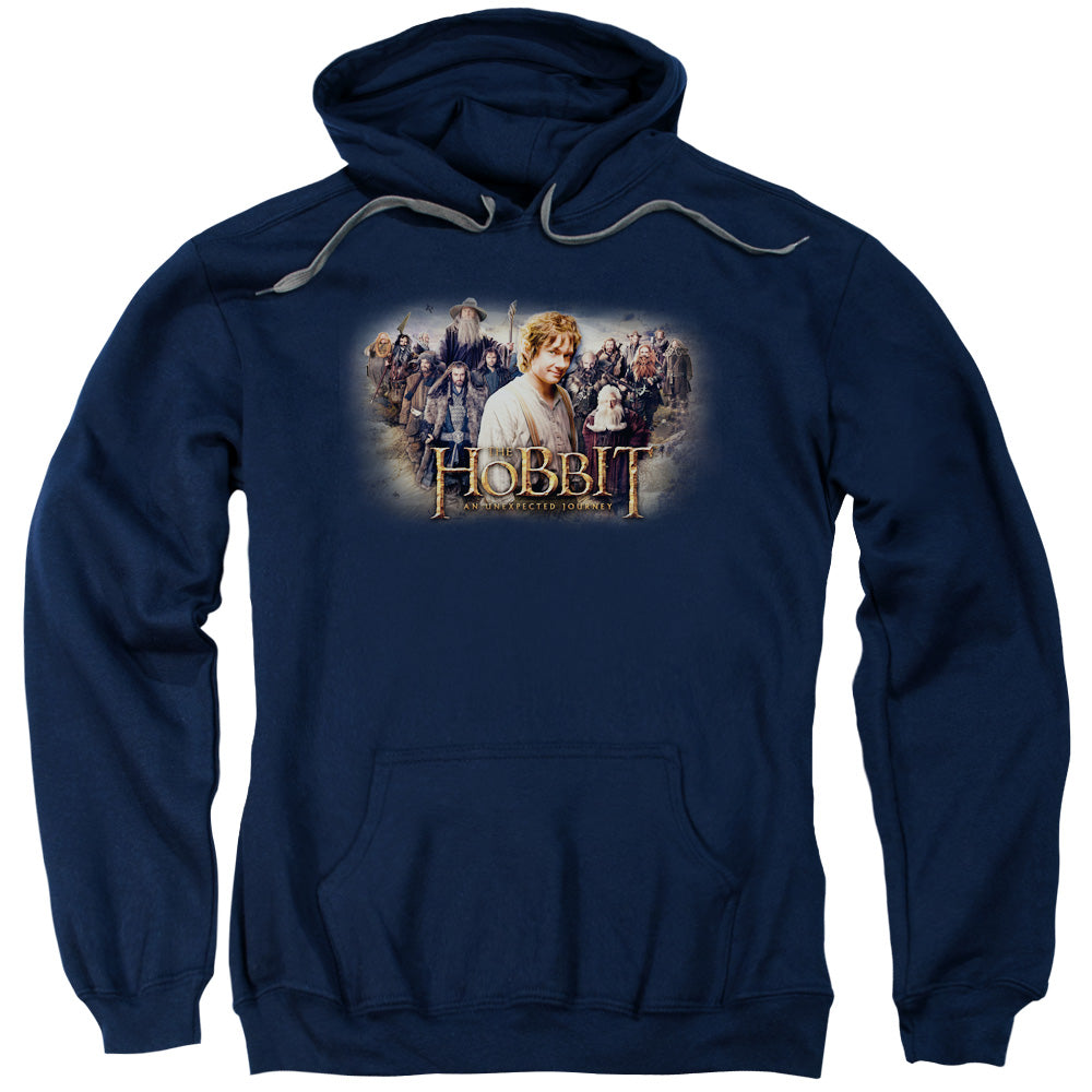 The Hobbit The Hobbit Rally Mens Hoodie Navy Blue