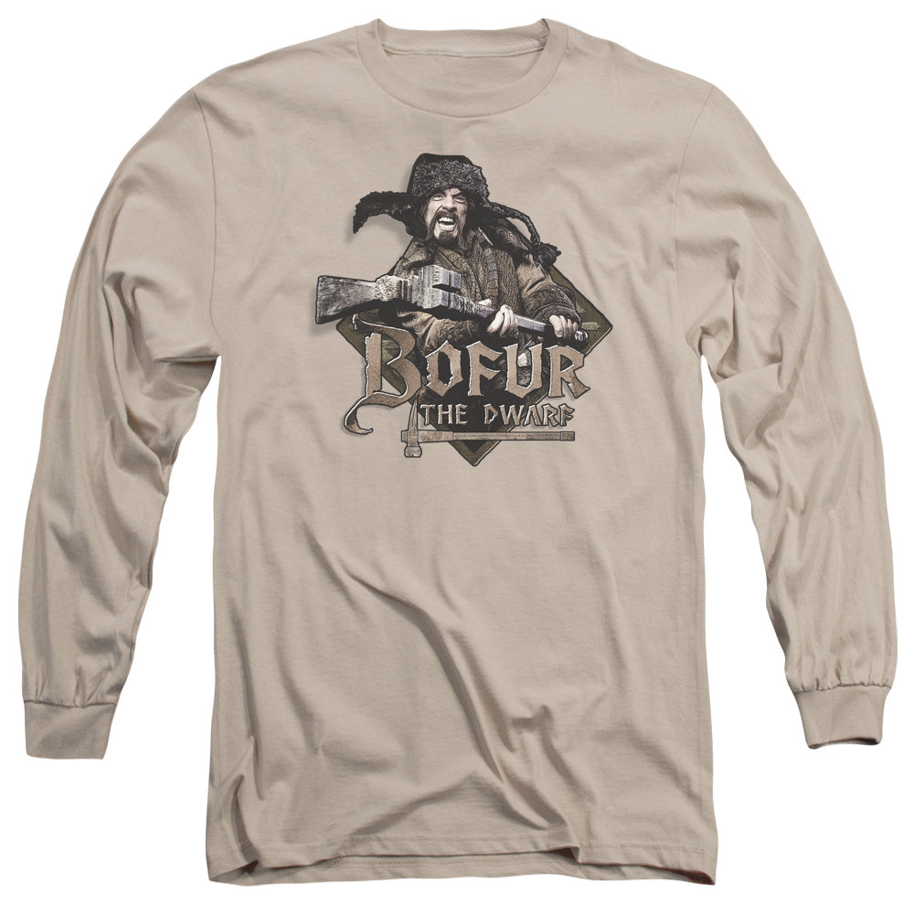 The Hobbit Bofur Mens Long Sleeve Shirt Sand