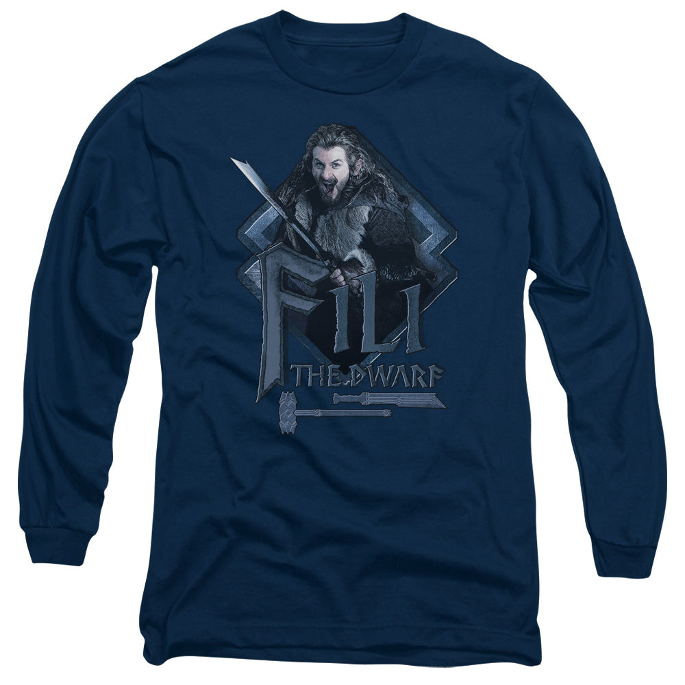 The Hobbit Fili Mens Long Sleeve Shirt Navy Blue