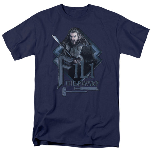 The Hobbit Fili Mens T Shirt Navy Blue