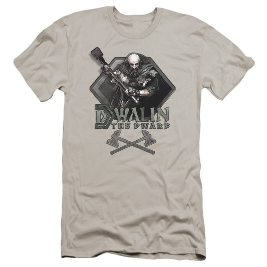 The Hobbit Dwalin Premium Bella Canvas Slim Fit Mens T Shirt Silver