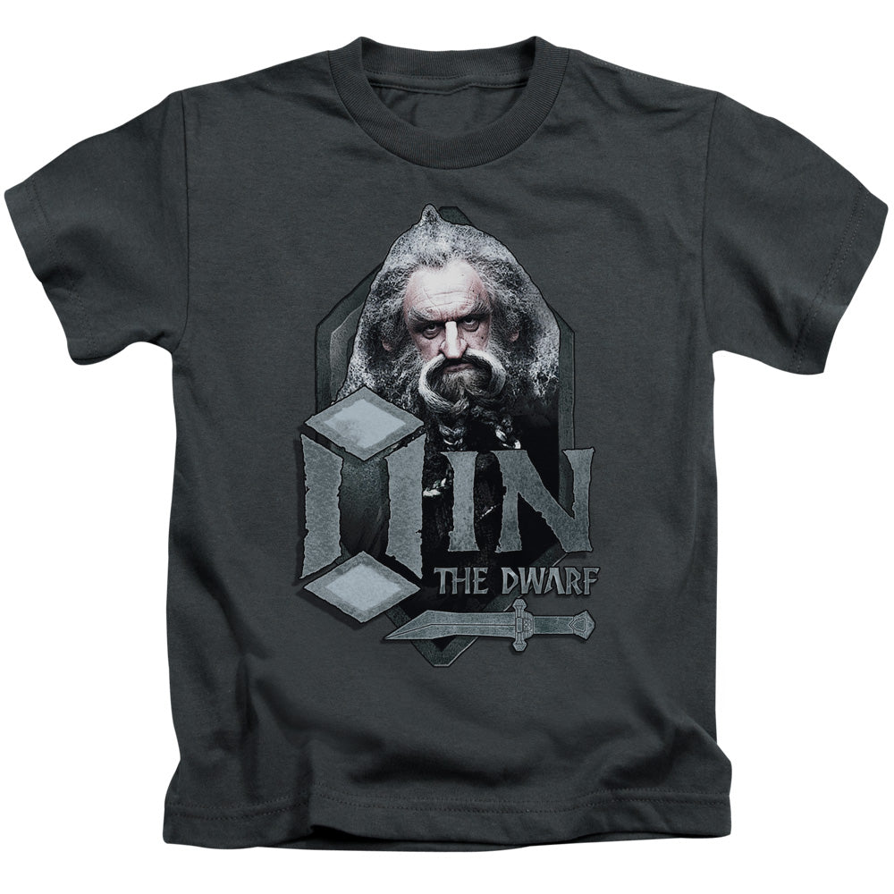 The Hobbit Oin Juvenile Kids Youth T Shirt Charcoal