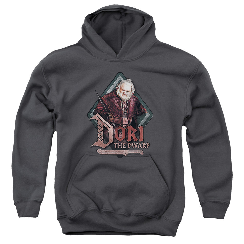 The Hobbit Dori Kids Youth Hoodie Charcoal