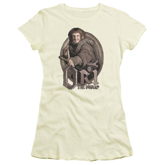 The Hobbit Ori Junior Sheer Cap Sleeve Womens T Shirt Cream