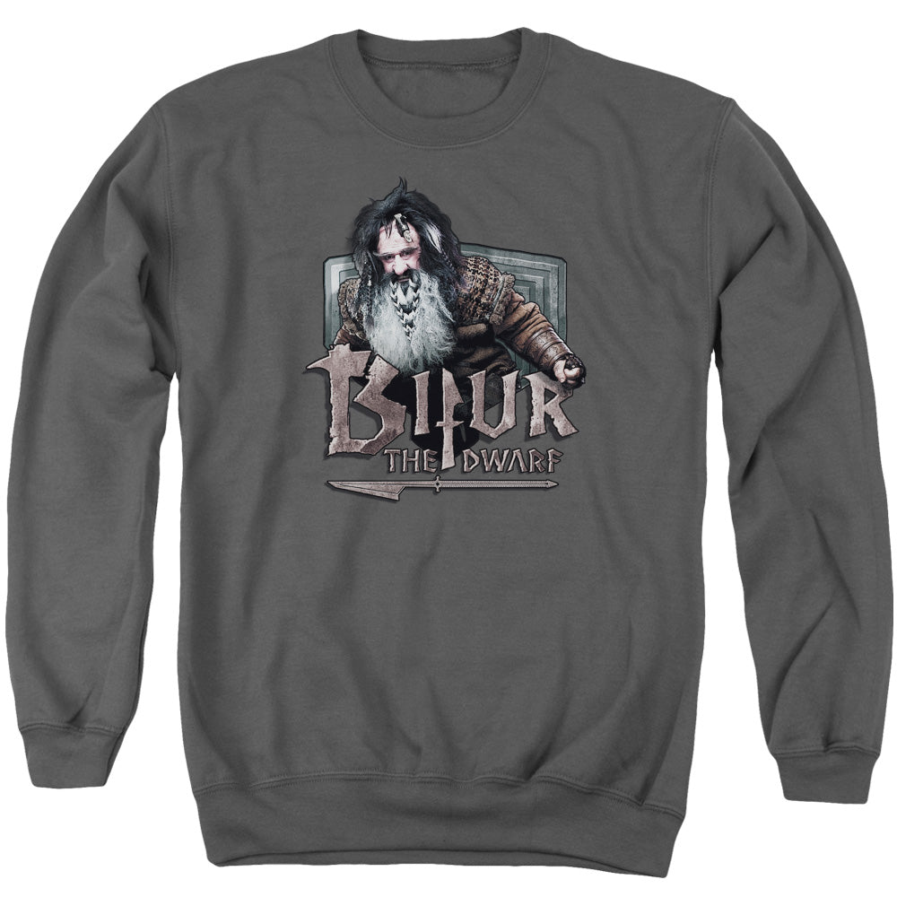 The Hobbit Bifur Mens Crewneck Sweatshirt Charcoal