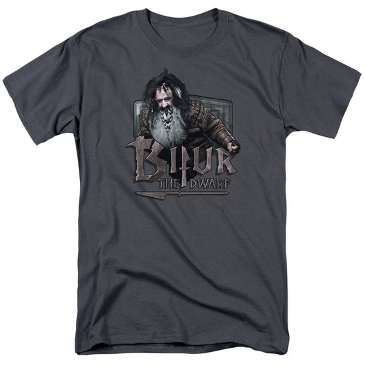 The Hobbit Bifur Mens T Shirt Charcoal