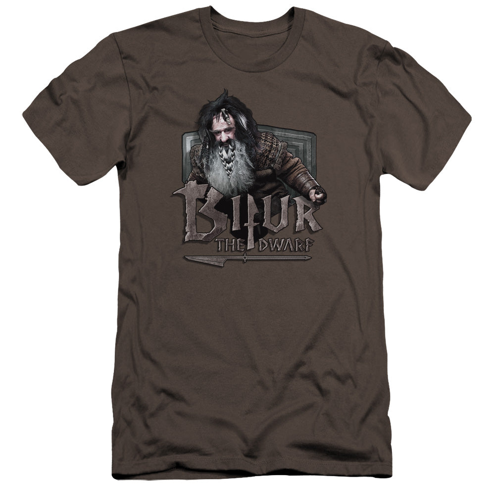 The Hobbit Bifur Premium Bella Canvas Slim Fit Mens T Shirt Charcoal