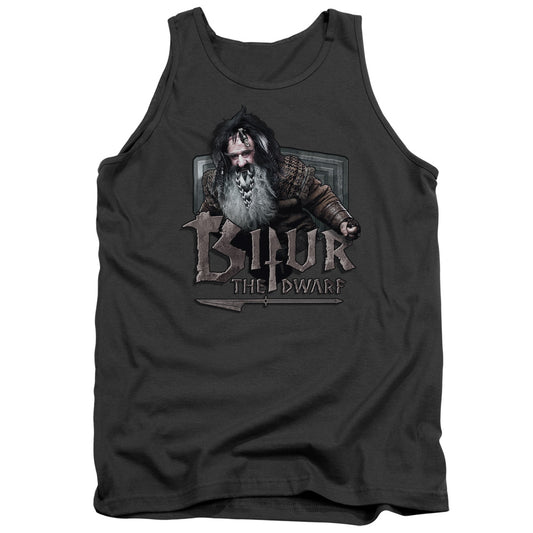 The Hobbit Bifur Mens Tank Top Shirt Charcoal