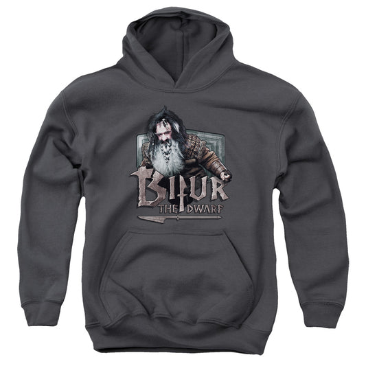 The Hobbit Bifur Kids Youth Hoodie Charcoal