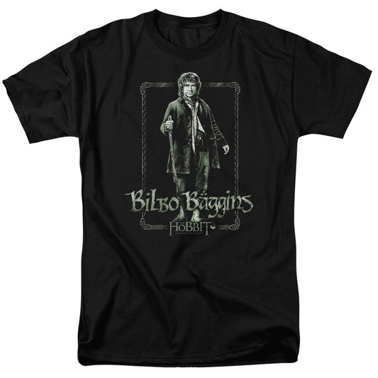 The Hobbit Bilbo Stare Mens T Shirt Black