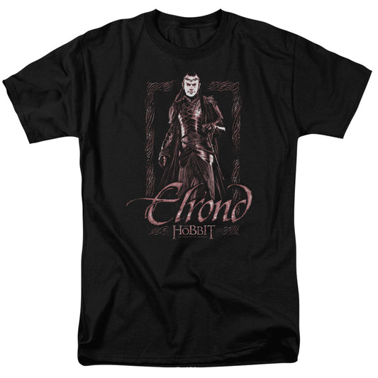 The Hobbit Elrond Stare Mens T Shirt Black