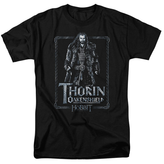 The Hobbit Thorin Stare Mens T Shirt Black