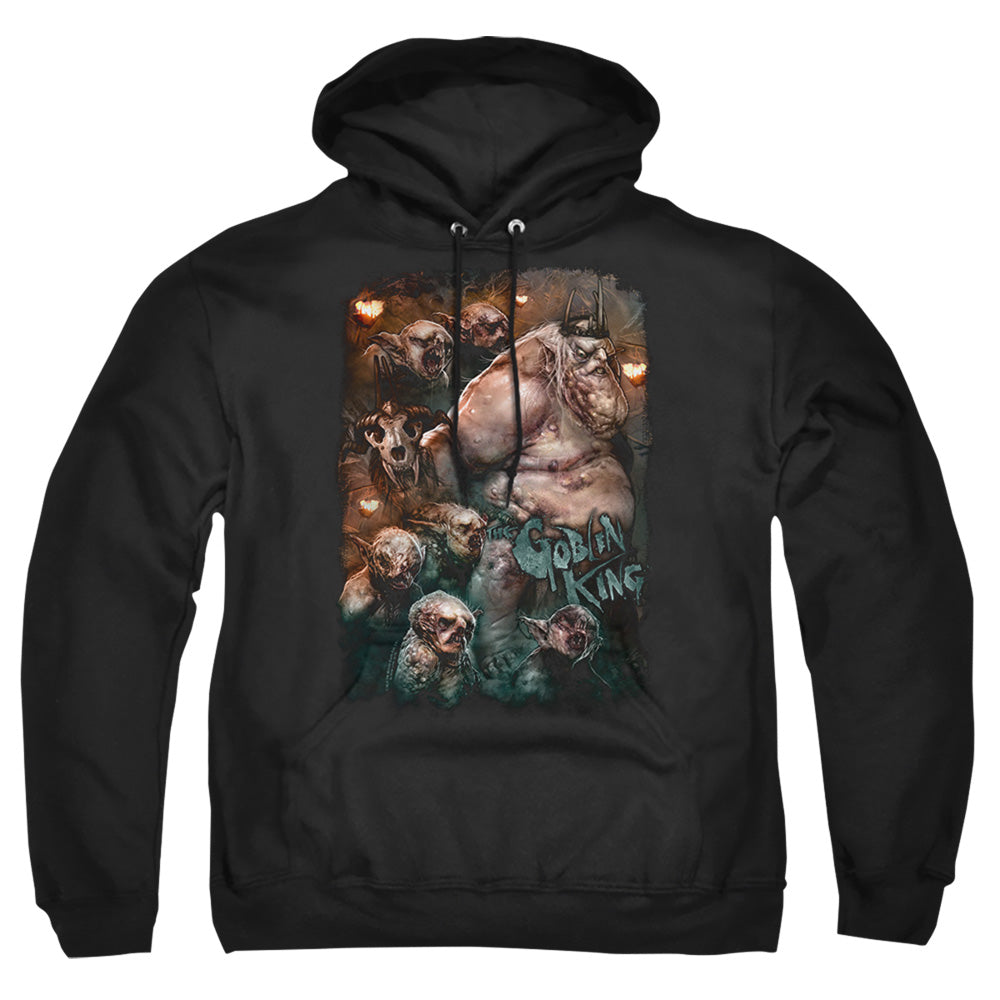 The Hobbit Goblin King Mens Hoodie Black