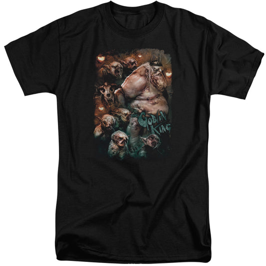 The Hobbit Goblin King Mens Tall T Shirt Black