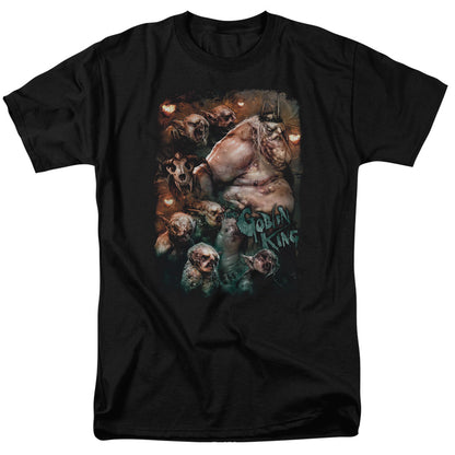 The Hobbit Goblin King Mens T Shirt Black