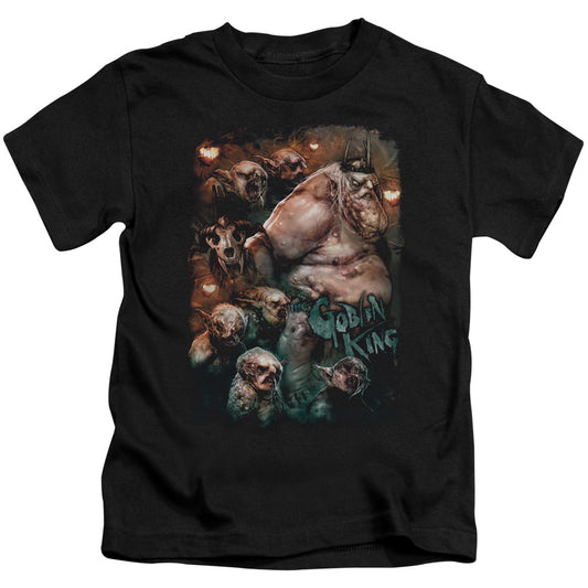 The Hobbit Goblin King Juvenile Kids Youth T Shirt Black