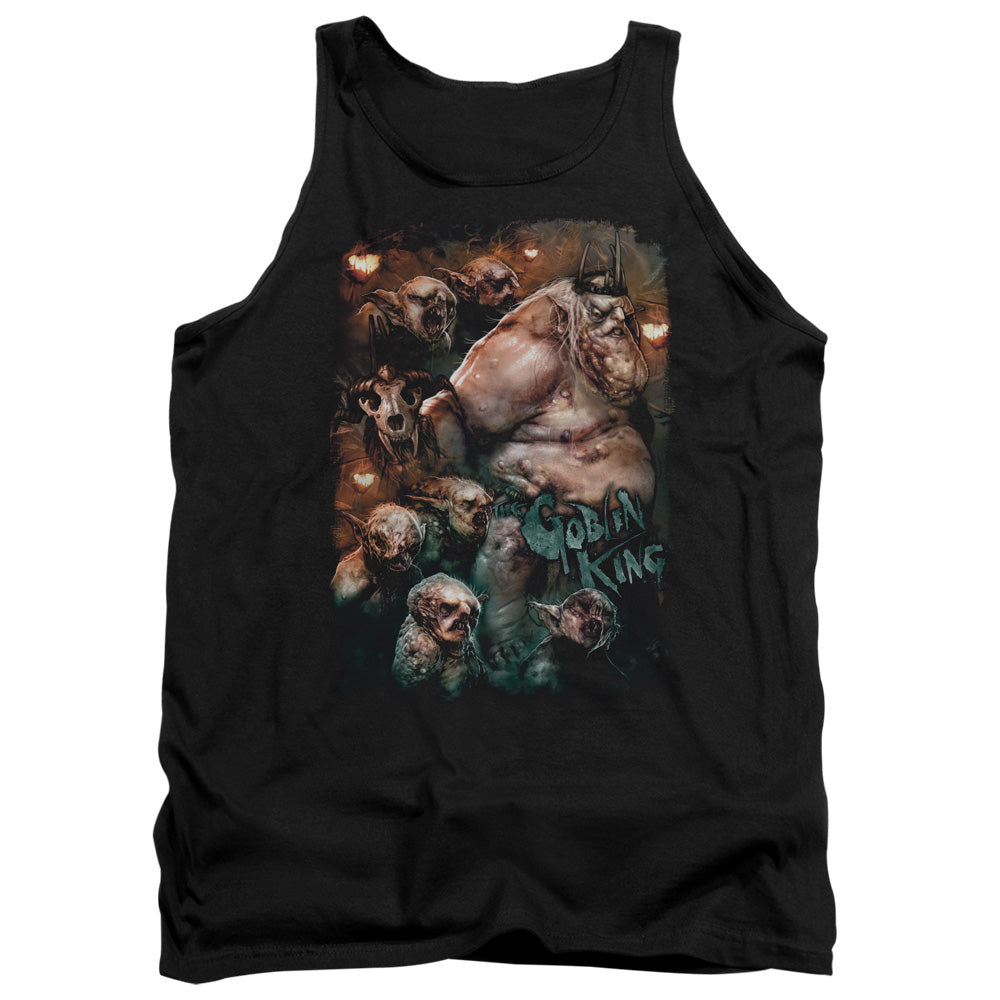 The Hobbit Goblin King Mens Tank Top Shirt Black